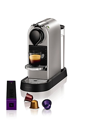 NESPRESSO KRUPS Citiz XN741B40 Pod Coffee Machine-1 liters,Silver
