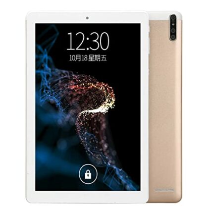 Luqeeg 10 Inch Tablet PC, 6GB RAM 128GB ROM Octa Core Tablets, IPS HD Touch Screen and 3 Card Slots, 2.4g+5g WiFi, 8800mAh, 2.5Ghz CPU Tablet PC