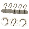 PRETYZOOM 2 Sets Plant Hook Ceiling Hooks for Hanging Plants Ceiling Plate Hook Wall Mount Lanterns Hanger Heavy Duty Wall Hooks Portable Wall Ho