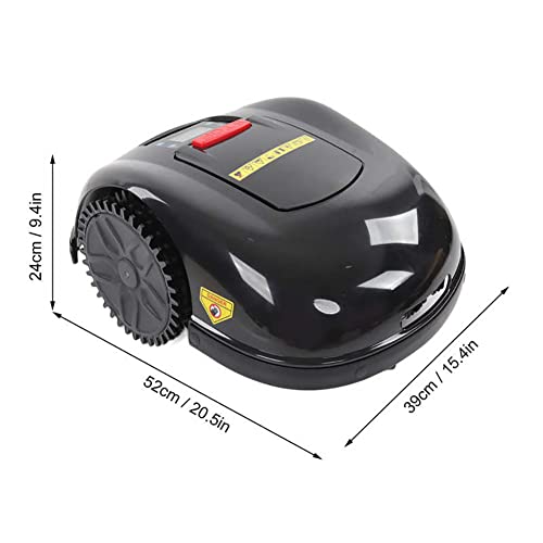 Robotic Lawn Mower, Auto Charging Robot Lawnmower for Lawns up to 3600m², Cutting Width 28cm, APP Control, 12 Language Options,Theft Protection,
