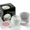 Auraglow Battery Operated Motion Activated PIR Sensor Removable Cordless LED Security Light - White