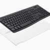 Computer Keyboard Stand, Clear Acrylic PC Keyboard Holder Stand Tilted Computer Keyboard Stand, Keyboard Riser for Ergonomic Easy Typing, Keyboar