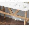 DLOETT Computer Desktop Desk Bedroom Small Apartment Desk Office Home School Student Writing Desk Office Desk