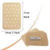 120 Pcs Air Fryer Paper Liners, 5.5x8.5 inch Air Fryer Liners for Ninja Foodi Dual Air Fryer, Nonstick Perforated Parchment Paper for Ninja DZ201