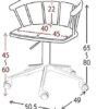 Desk Chair Swivel Chair Office Chair Home Chairs With Wheels, Height Adjustable Premium Computer Chair Seating