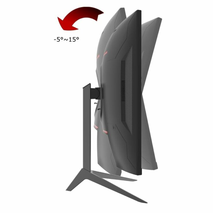 LC-Power FHD 32 Inch Curved Gaming Monitor, 1920x1080 |165Hz| HDMI,Overdrive, GamePlus, FPS/RTS, Low Blue Light, Flicker-Free, VESA Compatible, C