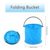 Worown 1 Pack Telescopic Butterfly Nets, Extendable Fishing Nets with 1 Folding Water Buckets for Catching Insects Bugs Playing Outdoor
