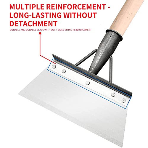 Multifunctional Garden Shovel,Stainless Steel Cleaning Shovel for Weeds and Moss,Multi-Functional Outdoor Garden Cleaning Shovel,Steel Weeding Pl