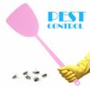Blooven Fly Swatter 10 Pack Plastic Fly Swat Insect Mosquito Wasp Pest Control Multi-colors