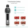 Wancle Sous Vide Precision Cooker Immersion Circulator, Black-Classic