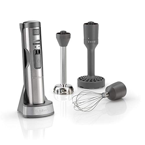 Cuisinart Cordless 3-in-1 Hand Blender | Stainless Steel | CSB300U, Silver
