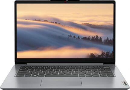 Lenovo Ideapad 1i Thin Light Laptop, 14.0'' HD Display, Intel Celeron N4020(up to 2.80 GHz), 4GB RAM 192GB Storage(64GB eMMC+ 128GB Micro SD), Wi
