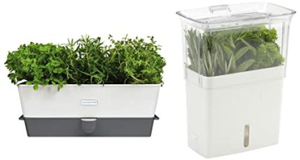 Cole & Mason Self-Watering, Herb Keeper Bundle
