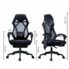 SDFGH Office Chair Home Comfortable Office Chair Reclining Game Chair Ergonomic Chair Swivel Chair Computer Chair Gaming Back Chair
