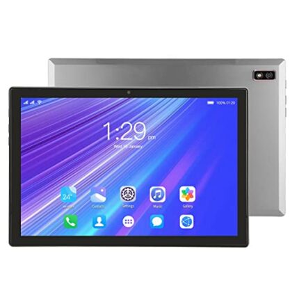 10Inch Tablet, 2560x1600 HD IPS Display Screen 6GB RAM 128GB ROM, Dual SIM Dual Standby Anti Blue Lighting Design, 2G 3G 4G Net Tablet for Androi