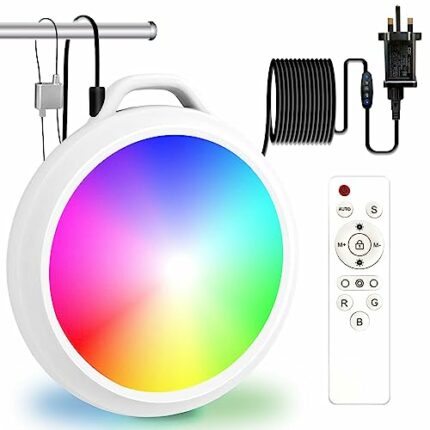 EEIEER Pond Lights Underwater10W LED Pool Lights RGB Underwater Lights Swimming Pool Lights with Remote ControlIP68 Waterproof Underwater Pond Li