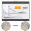 Folding Wall-Mounted Drop-Leaf Table, Floating Laptop Desk Kitchen Dining Table For Small Space, Computer Desk For Home Office,100cm*40cm