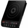 Tefal Everyday Induction Portable Hob, integrated timer, 6 pre-set functions, 9 power levels from 450W to 2100W, Black, IH201840, 13.46 x 10.87 x