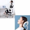 ygqbgy Study/Office Chair Gaming Seat Pc Gamer Chair Rotating Office Furniture with Handrails Mesh Chair