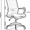 HJW Game Chair Office Chair Mesh Computer Chair, Home Ergonomic Chair Backrest Chair Study Chair, Swivel Chair Armchair,Style 4