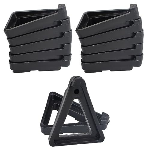 24 Pcs Pot Toes Plant Pot Feet Invisible Flower Pot Risers Potted Triangle Toes Potted Plant Stand for Indoor and Outdoor Pot Lifters Supports Pl