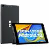 10.1 inch Tablet,Android 12 Tablets with Stand,12GB RAM 128GB ROM (512GB Expandable Storage),HD IPS Screen,2.0MP Front Camera,8.0MP Rear Camera,W