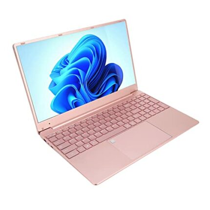 Aeun Laptop Computer, 1920 X 1080 15.6 Inch Business Laptop for Intel Celeron N5095 100-240V for Office Travel (16+128G UK Plug)