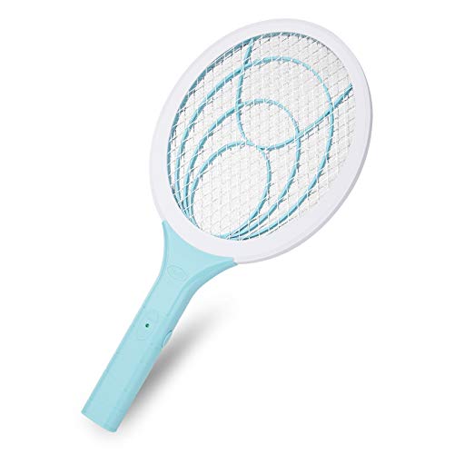 mafiti Electric Fly Swatter, Fly Killer Bug Zapper Racket for Indoor and Outdoor Pest Control,(2AA Batteries not Included)