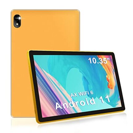 CWOWDEFU Tablet 10.35 Inch Android 11 Tablet AX WiFi 6+5G WiFi, 3GB RAM 32GB ROM, 1332x800 IPS Screen, Quad Core Processor, 5MP+8MP Camera, Bluet
