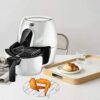 Air Fryer Rack Set Stainless Steel Air Fryer Grilling Rack Accessories with 3 Skewers Multi-purpose Double Layer Rack Airfryer Grill Pan for Barb