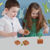 URFEDA Life Cycle Figurines of Plant, Growth Cycle Toys for Kids Learning and Teaching Aids Plant Life Cycle Growth Cycle Model Life Cycle Plant