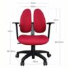 ygqbgy Study/Office Chair Gaming Seat Pc Gamer Chair Rotating Office Furniture with Handrails Mesh Chair