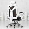 DSJ Office Chair Gaming Chair Ergonomic Chair Backrest Home Reclining Swivel/Blacka