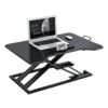 LXXSH Stand-up Computer Desk Lifting Folding Laptop Stand Stand-up Office Workbench Desktop Heightening Rack