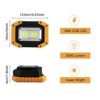 tekstap LED Rechargeable Work Light - 30W 2000LM USB Portable Super Bright Cordless Outdoor Floodlight Battery Powered Flood Working Site COB Sec