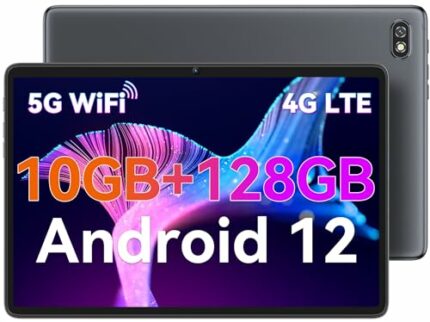 Blackview Tablets 10 inch Tab 7 Pro Android Tablets 12, 10GB(6+4) RAM+128 ROM(Up to 1 TB TF), Quad Core Processor, 1200x1920FHD IPS, Tablet with