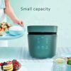 1.2 Liters Mini Rice Cooker, For 1-2 Person, Supports Preset and Keep Warming, 4 Multicooker Functions to Make Rice, Soup, Porridge, Cake