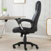 XJWWW-URG Chair Office Chair Home Office Conference Chair Comfortable Pillow Non-Slip Cushion Bearing Capacity 300kg Black Desk Chairs URG