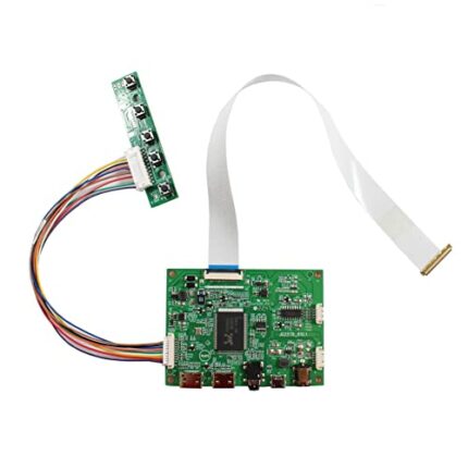 VSDISPLAY for 12.6inch 1920x515 NV126B5M-N41 IPS LCD Screen PC Case,2Mini HDMI eDP 40pin Controller Board