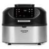 Salter EK4549 AeroGrill Air Fryer – 5-in-1 Tabletop Multicooker & Health Grill, Family Size 5.2L Capacity, Temperature Probe Include, LED Digital