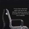WALNUT Computer Chair Office Furniture Staff Office Chair Arch Conference Chair Fixed Armrest