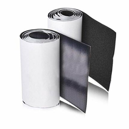 STAY GENT 11CM (4.3 Inch) Wide 1 M Long Premium Hook and Loop Tape with Adhesive Nylon Fabric Fastener for Couch Cushions, Guitar Pedal, Cable Ma