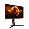 AOC Gaming 24G2SPU - 24 Inch FHD Gaming monitor, 165Hz, IPS, 1ms MPRT, Height Adjust , Speakers , freesync premium, USB HUB (1920 x 1080 @ 165Hz,