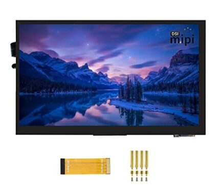 Waveshare 5 inch DSI LCD Touchscreen Display for Raspberry Pi 4B/3B+/3A+/3B/2B/B+/A+, 800×480 Capacitive Touch Sceen Monitor Compatible with Rasp