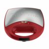 Breville VST083 Sandwich Toaster and Toastie Maker, 2-Slice, Non-Stick, 750 W, White and Stainless Steel