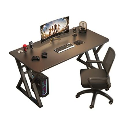 LEIGE Home Desktop Computer Desk Office Desk Bedroom Student Study Desk Writing Desk Without Chair (Color : D, Size : 120cm)