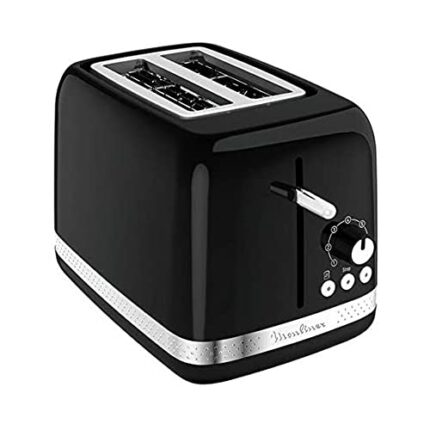 Moulinex LT300842 2-Slice Toaster, Stop/Eject, Defrost, Reheat, 7 Browning Levels, Variable Width Slots, Removable Crumb Tray, High-Lift Lever, C