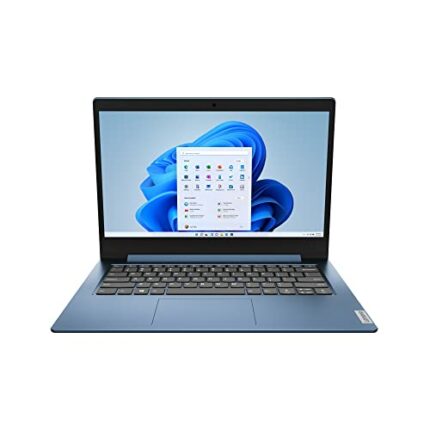 Lenovo IdeaPad 1 Laptop, 14.0" HD (1366 x 768) Display, Intel Celeron N4020 Processor, 4GB DDR4 RAM, 64 GB SSD Storage, Intel UHD Graphics 600, W