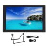 Aeun Capacitive Touch Display, Computer Monitor 10.1in Metal Easy To Use Menu Function Multi Interface Built in Speakers for DVRs