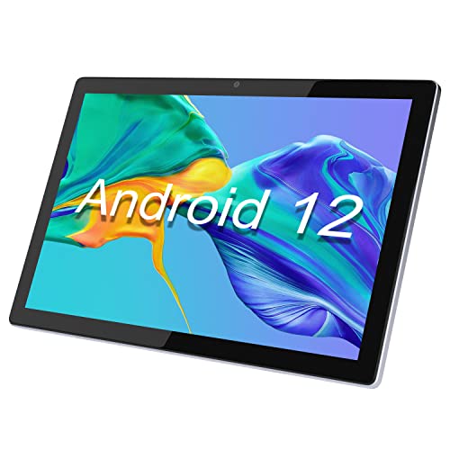 BYYBUO 10.1 inch Android 12 Tablet, Octa-Core 2.0 GHz Processor, New Upgrade Smartpad Tablet 7000mAh, 4G RAM+64GB ROM, Expand to 512GB, 1920x1200
